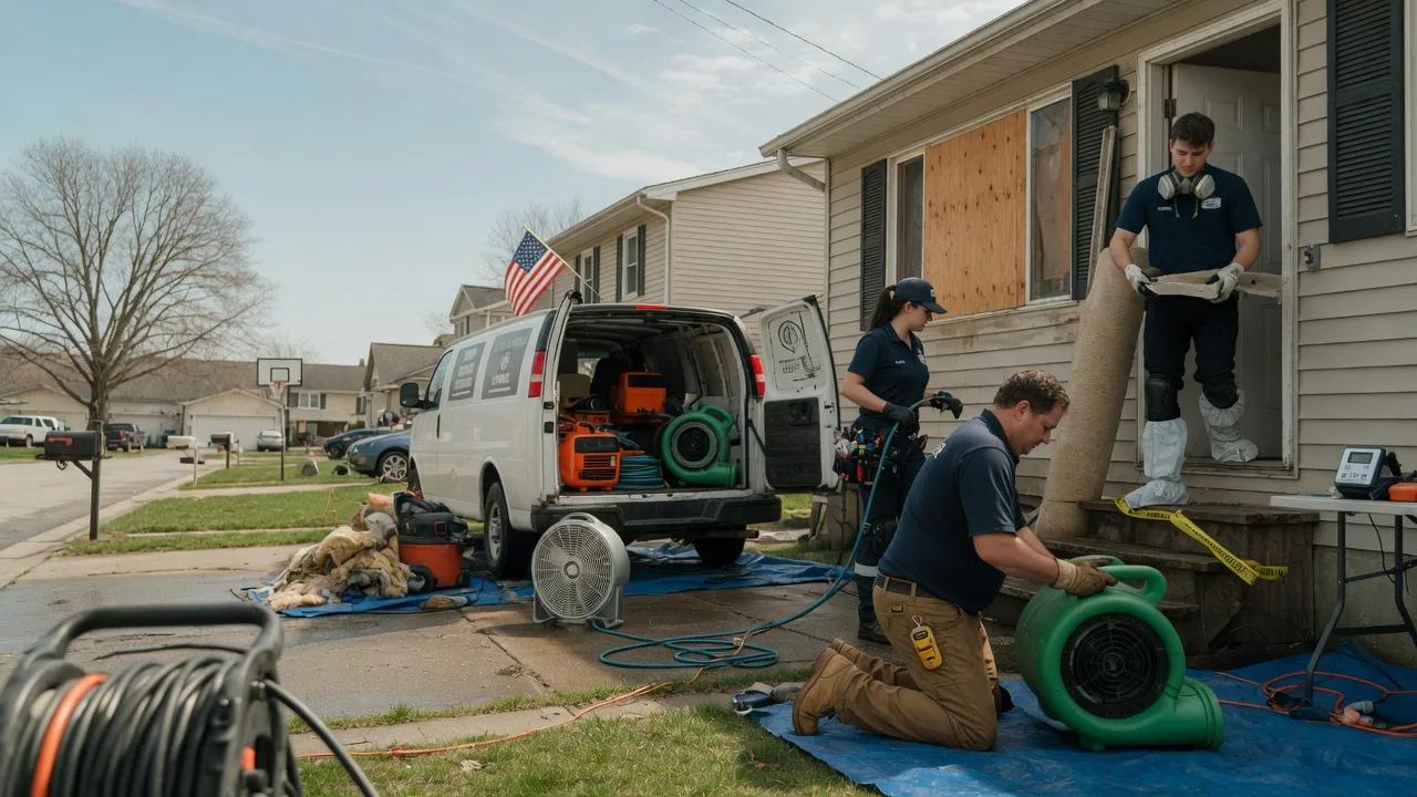 Water Damage Restoration in Gentryville, IN near me